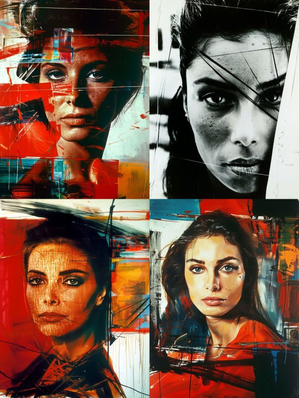 Fragmented Visions of Feminine Grace