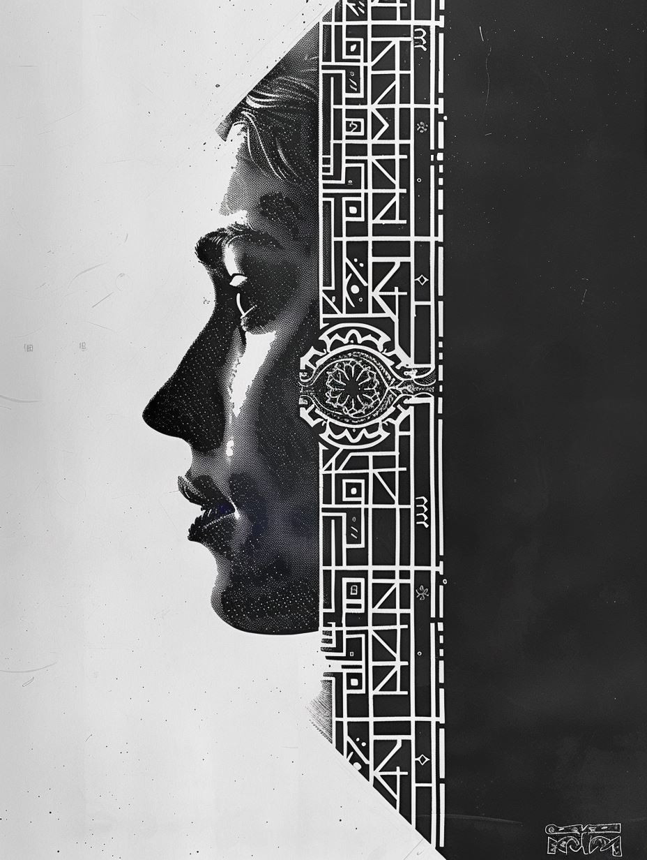 Fragmented Visions in Monochrome - Image 1