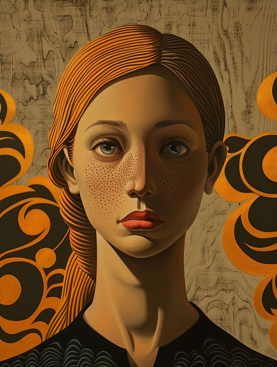 Amber Linear Elegance