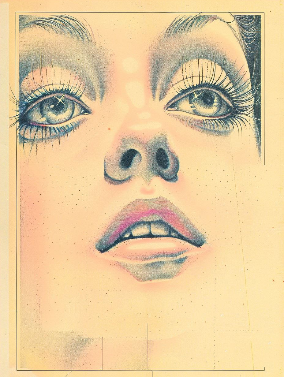 Cosmic Prism Portrait Study - Image 4