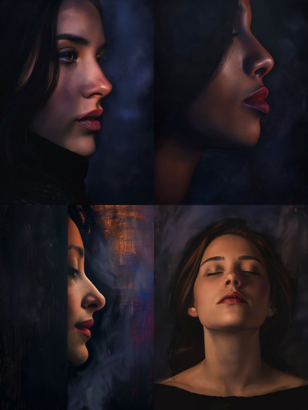 Mystic Shadows of Feminine Grace