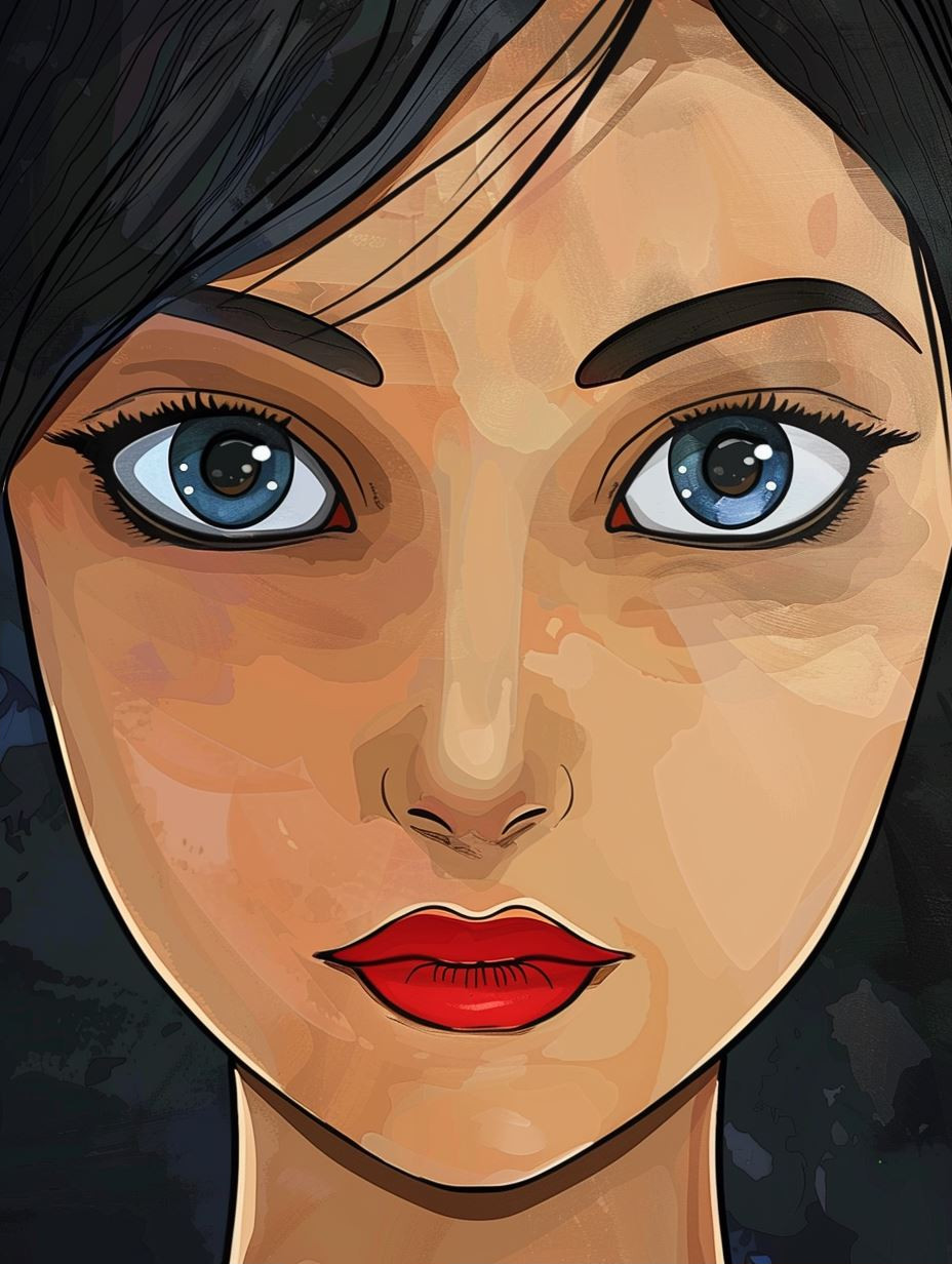 Digital Portrait Study Process - Image 2