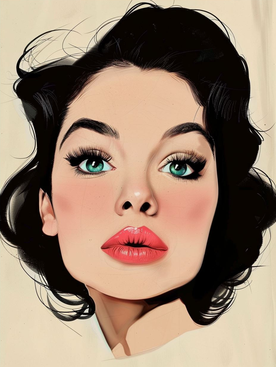 Modern Vintage Glamour Portraits - Image 4