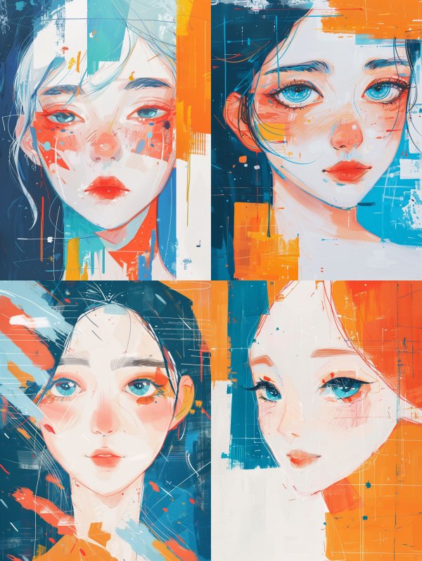 Abstract Visions of Ethereal Beauty
