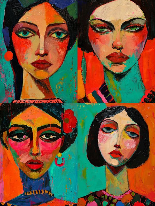 Vibrant Visions of Feminine Spirit