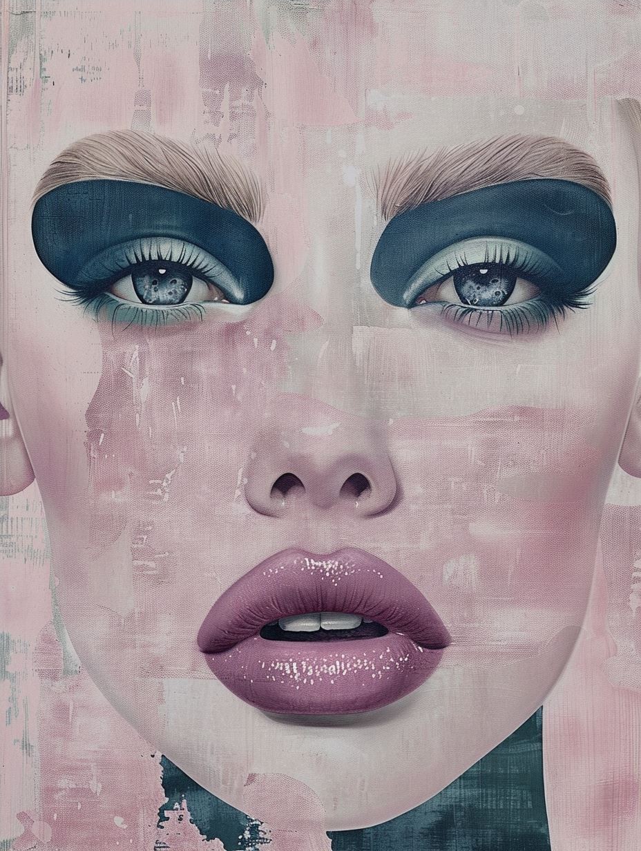 Fragmented Beauty: A Surrealist Portrait Study - Image 4