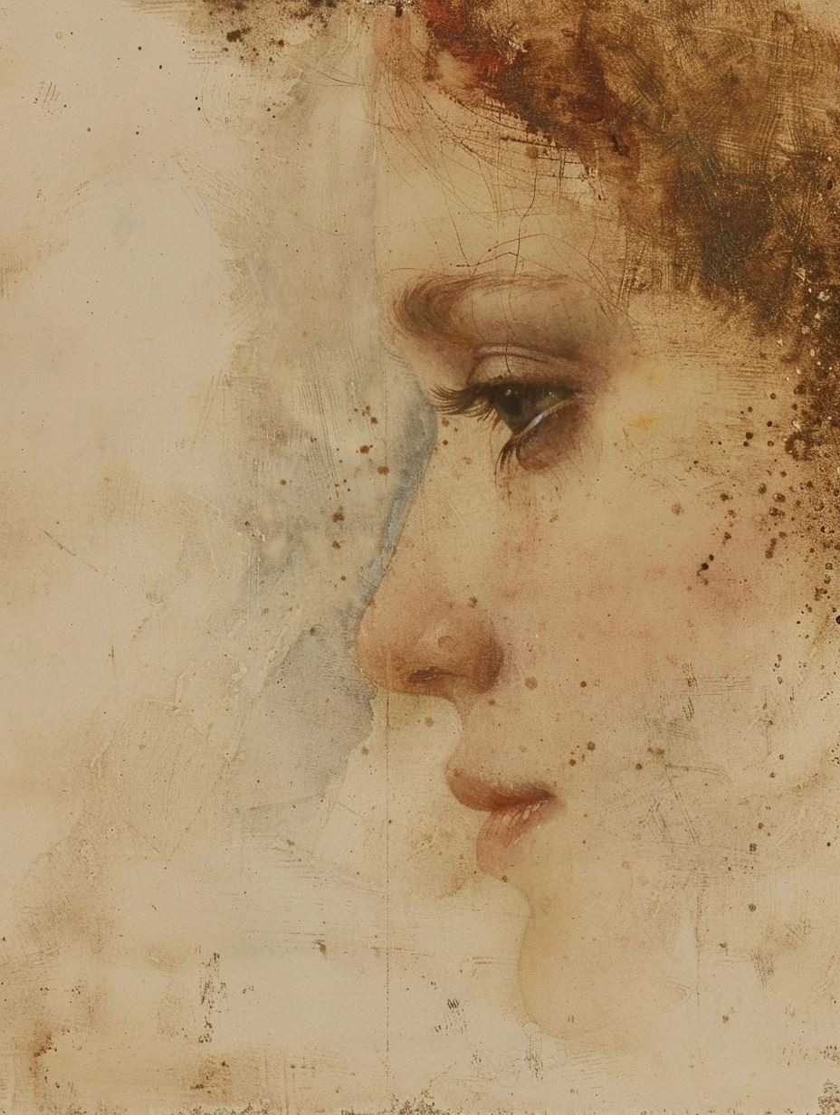 Ethereal Gilded Memory Portraits - Image 3