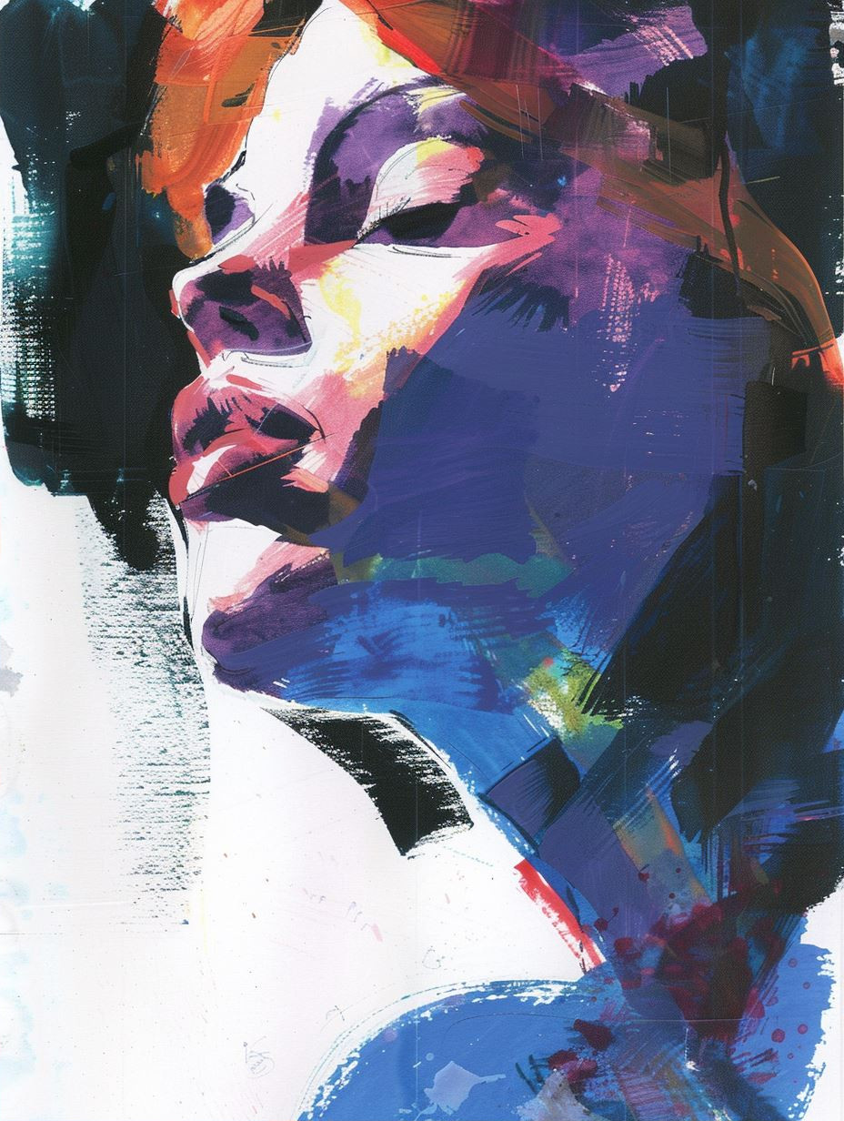 Abstract Neon Portrait Studies - Image 2