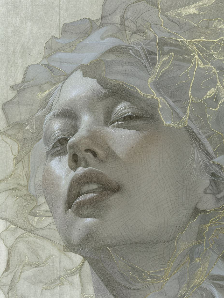 Ethereal Whispers of a Digital Muse - Image 3