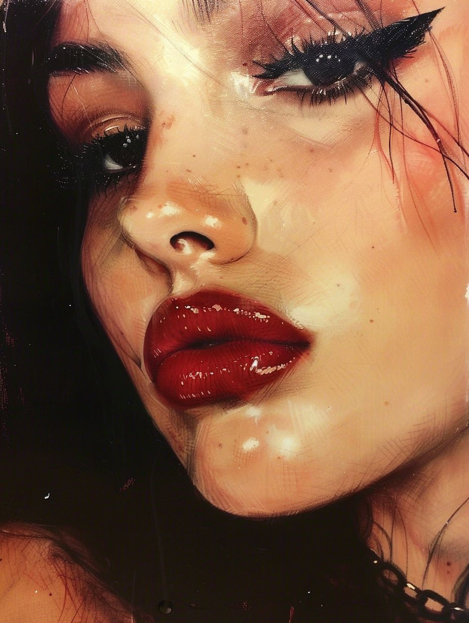 Moody Cinematic Beauty Portraits - Image 1