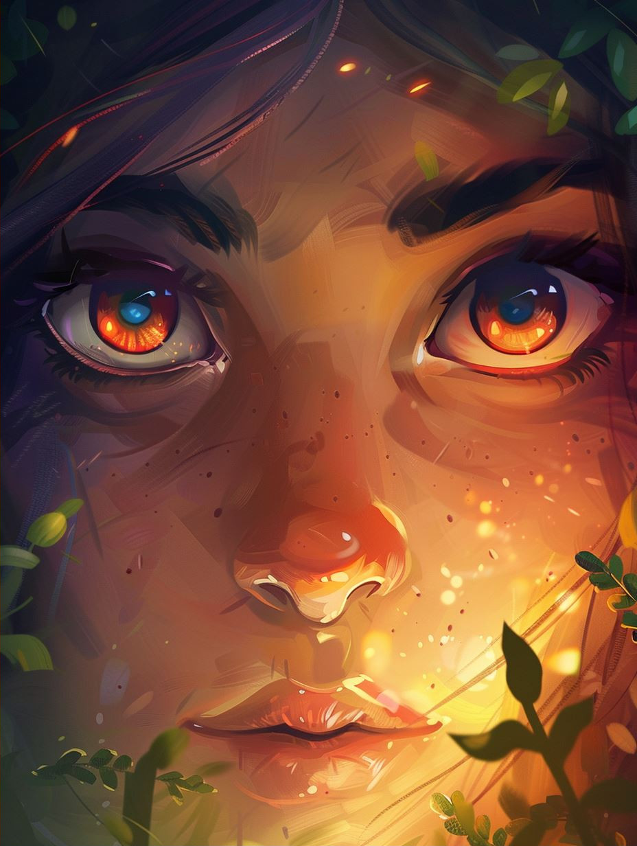 Golden Hour Floral Dream - Image 2