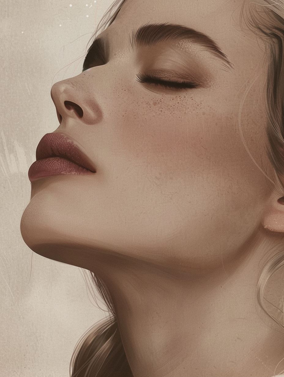 Ethereal Beauty in Soft Tones - Image 2