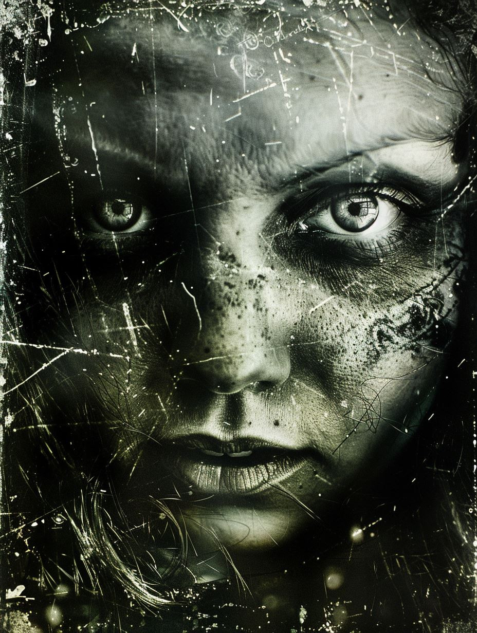 Gritty Noir Cinematic Portrait - Image 3