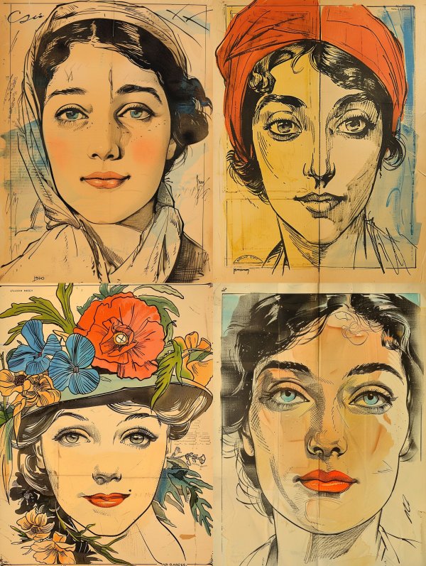 Four Visions of Feminine Grace