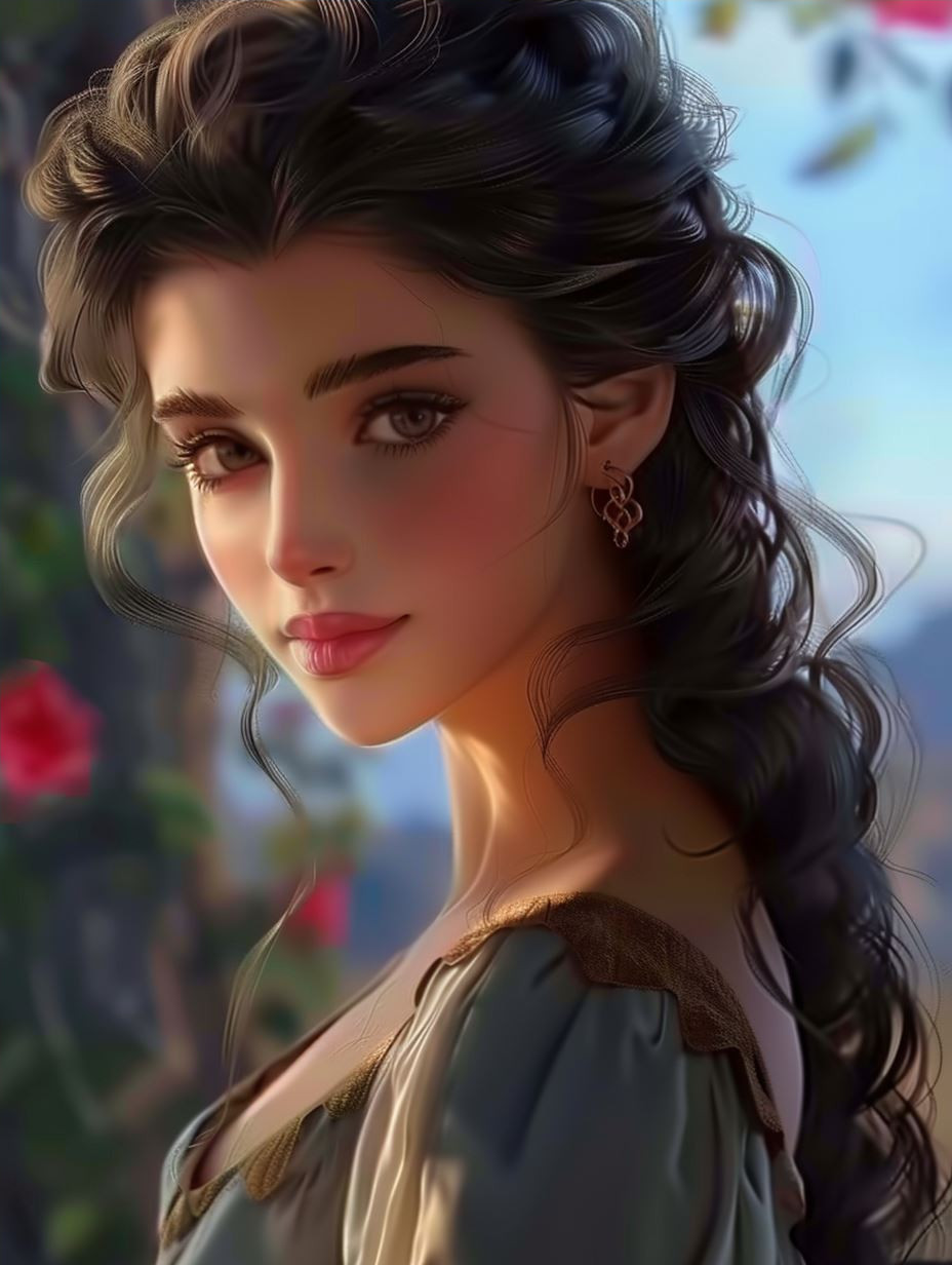 Ethereal Glow Romantic Portrait - Image 4