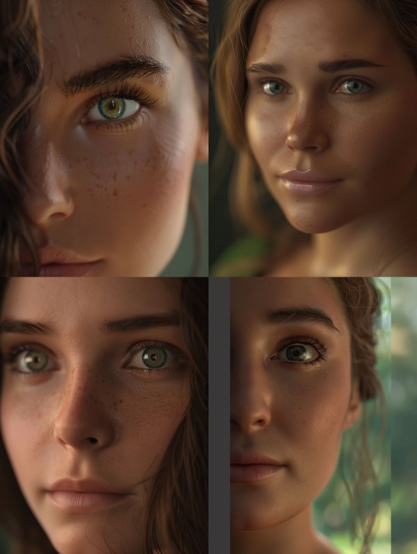 Ethereal Natural Portraiture Study