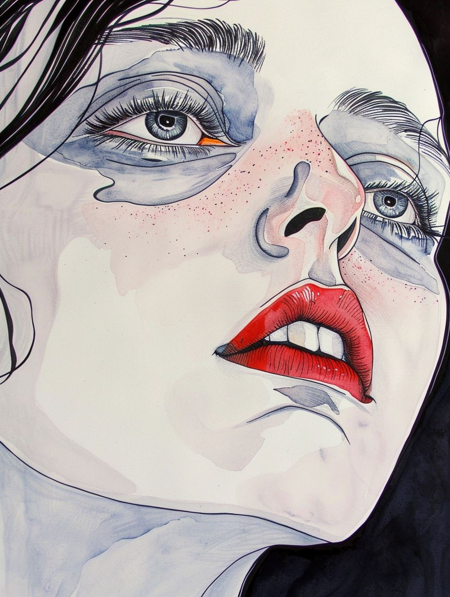 Ink and Watercolor Noir - Image 4