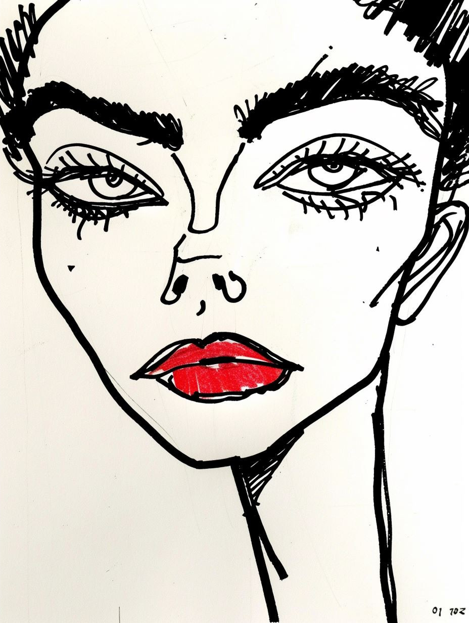 Modern Muse Ink Portraits - Image 2
