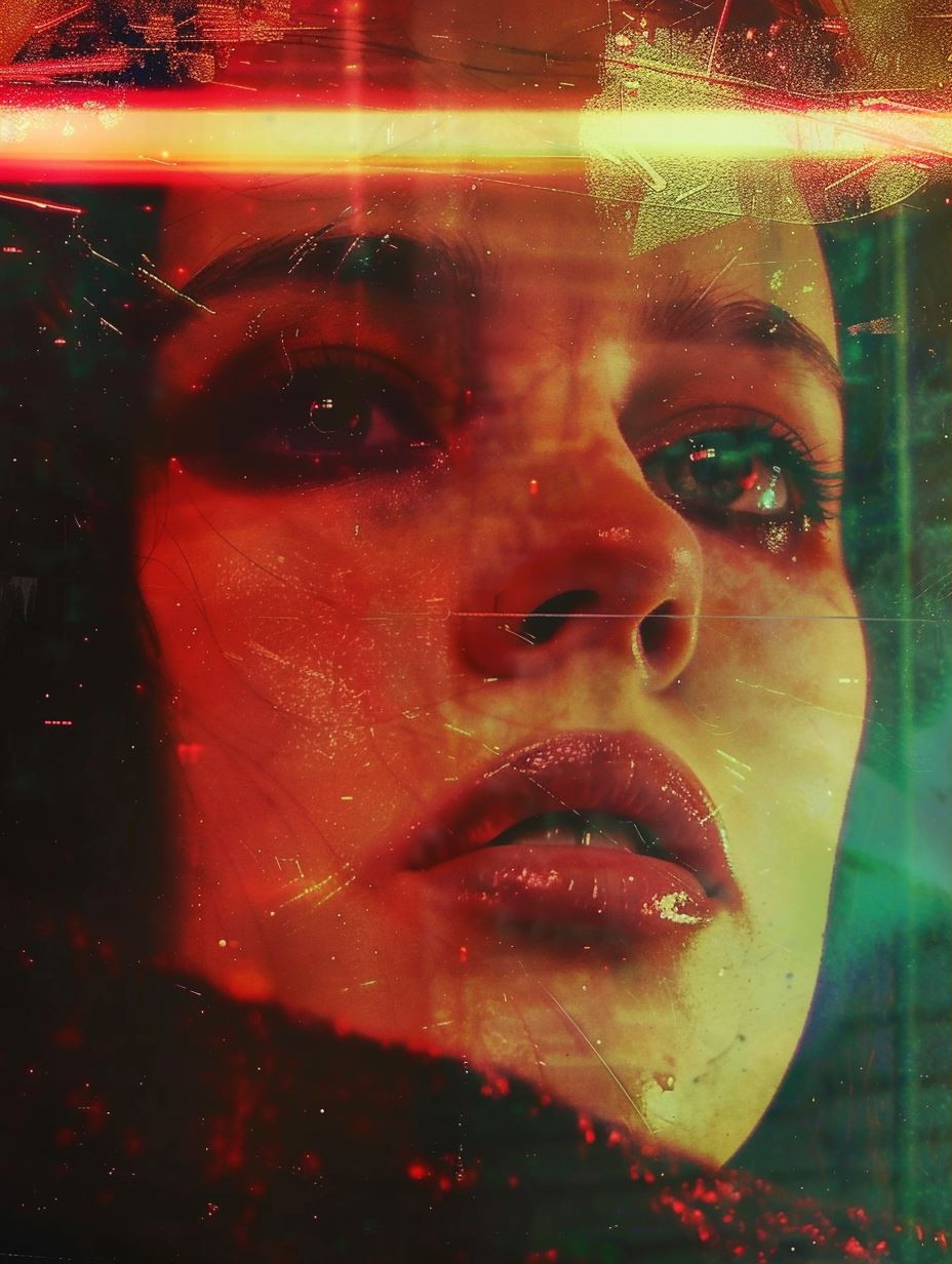 Neon Dreams and Cinematic Shadows - Image 1