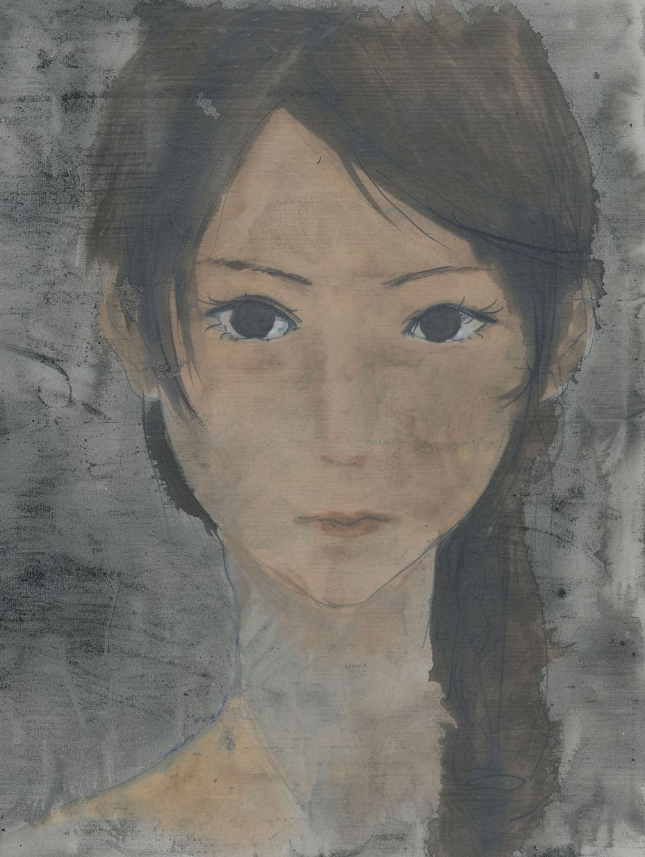 Whispers of a Somber Gaze - Image 2