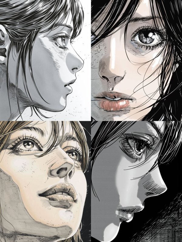 Gaze of the Soul: Manga Portraits