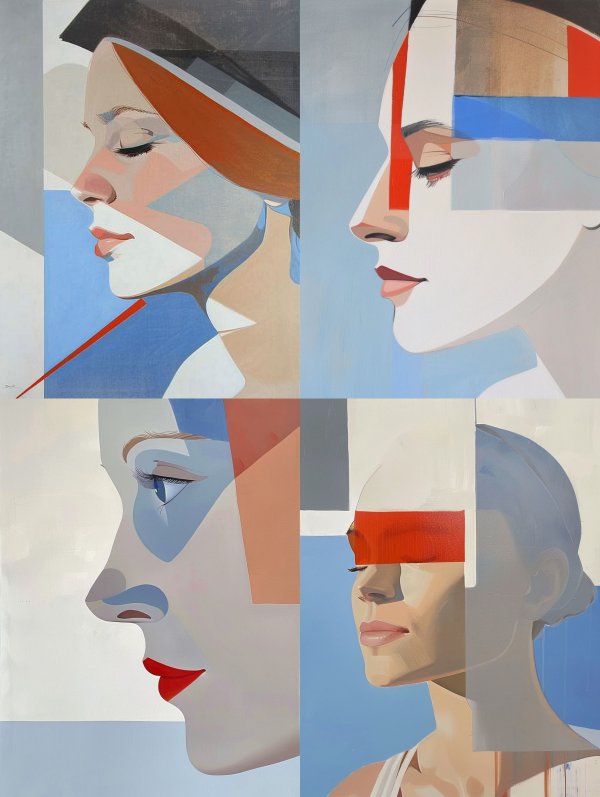 Geometric Fragments of Human Grace