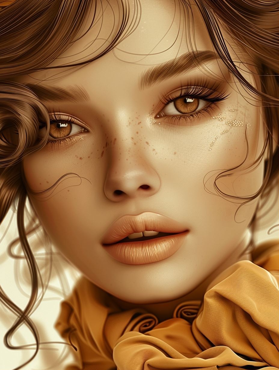 Golden Hour Ethereal Portrait