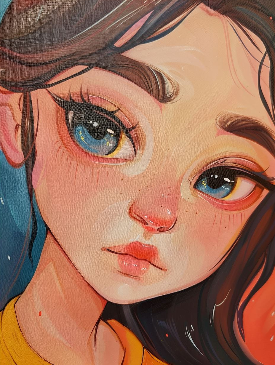 Dreamy Digital Portraits of Ethereal Girls - Image 4