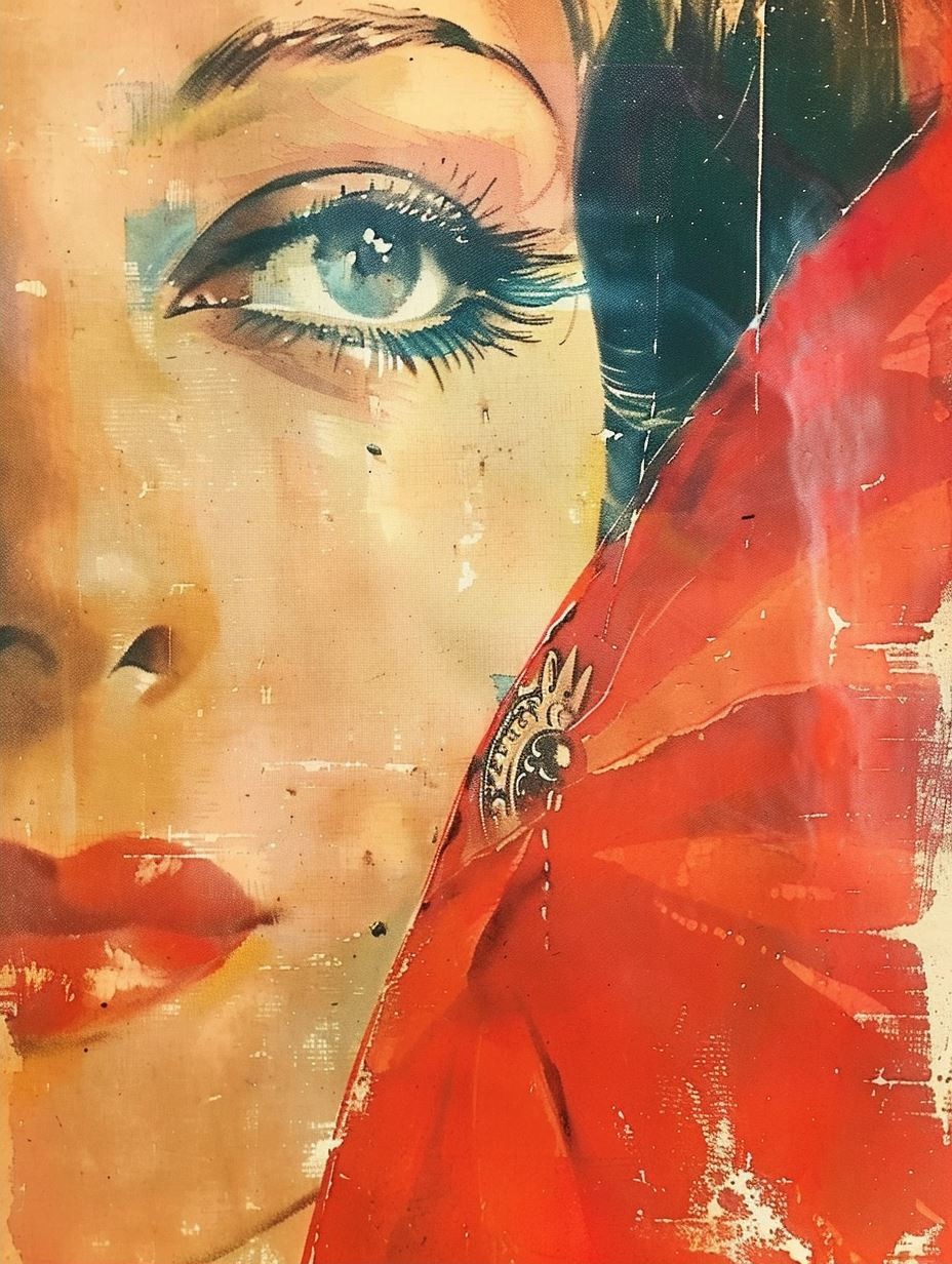 Vintage Glamour Collage - Image 2