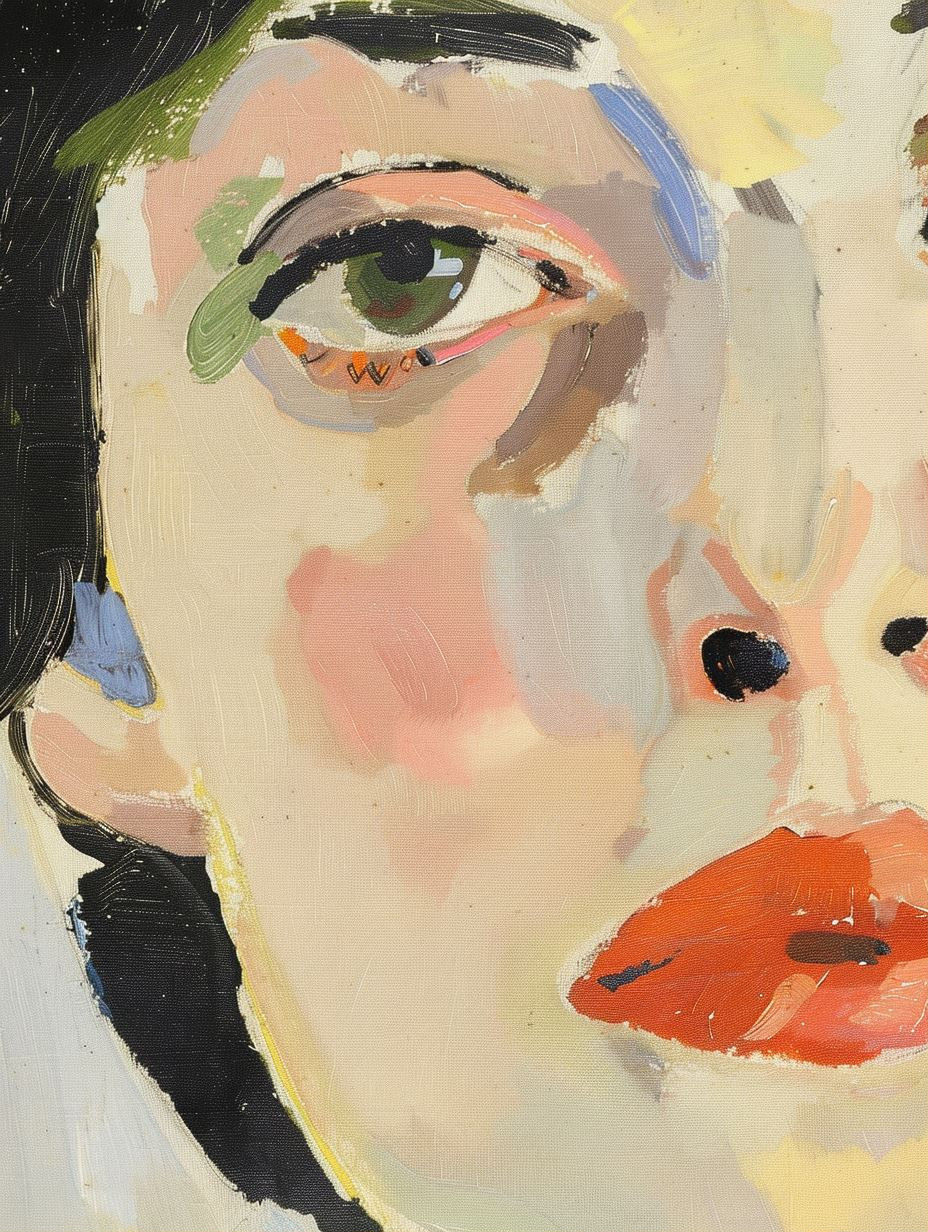 Fragmented Gaze: A Study in Red - Image 1