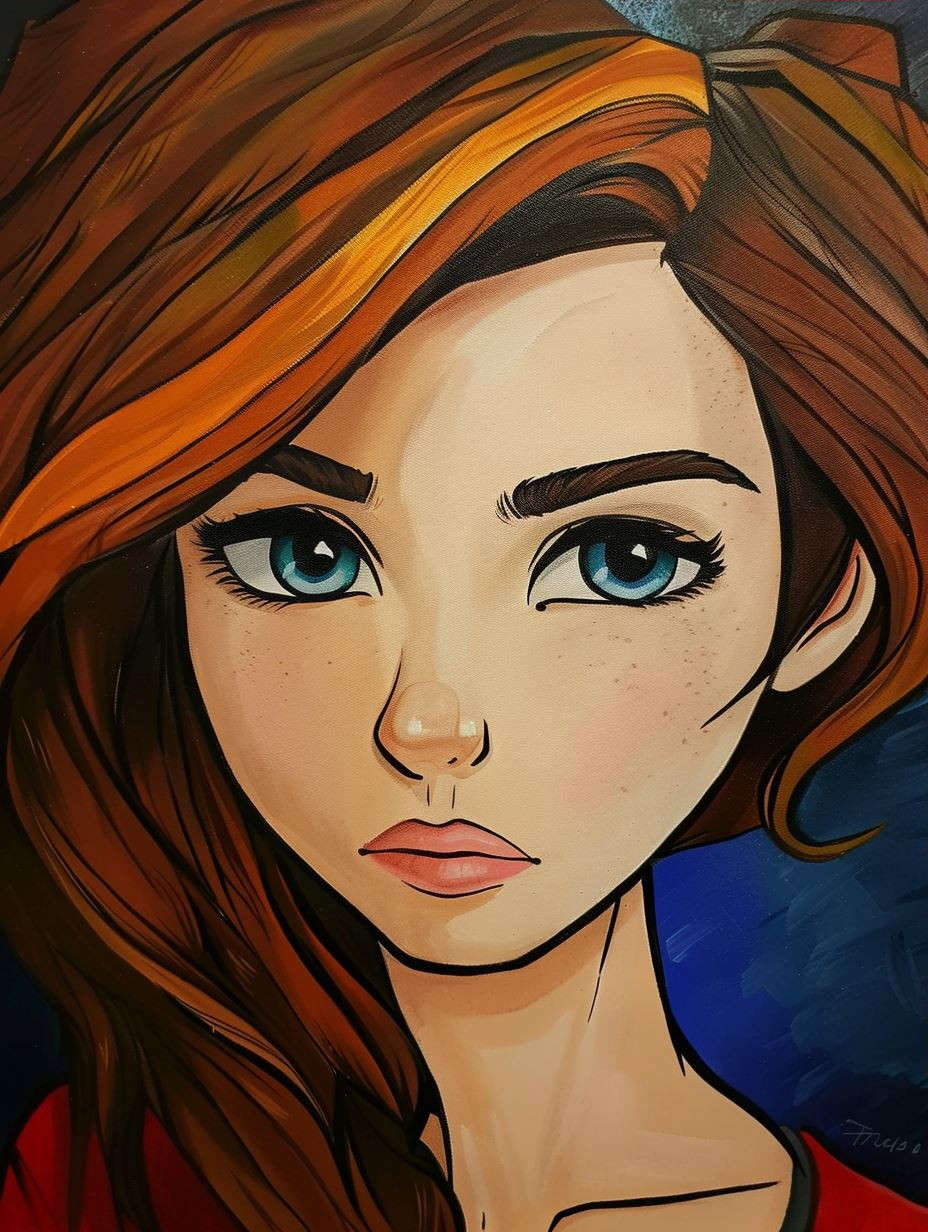 Four Moods of a Digital Muse - Image 3
