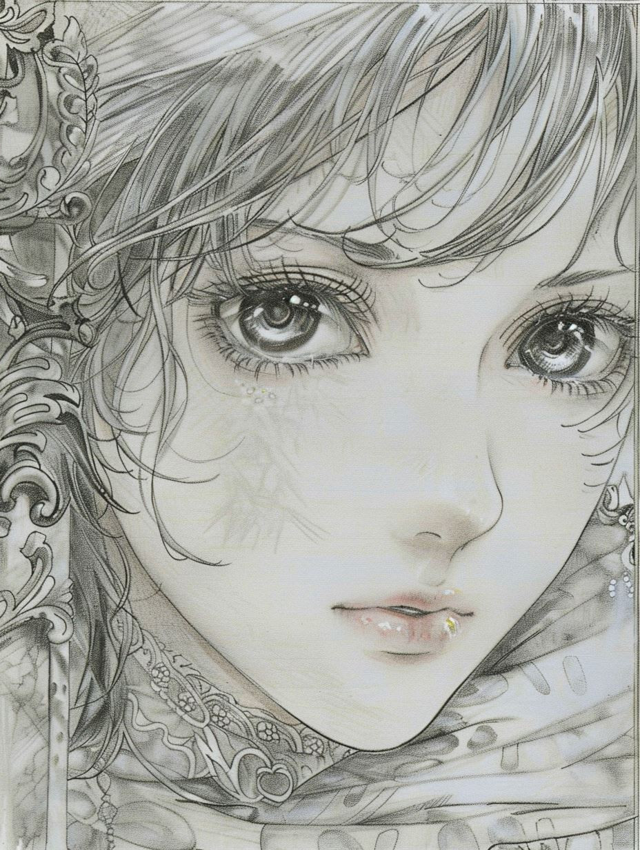 Ethereal Whispers in Pencil - Image 2