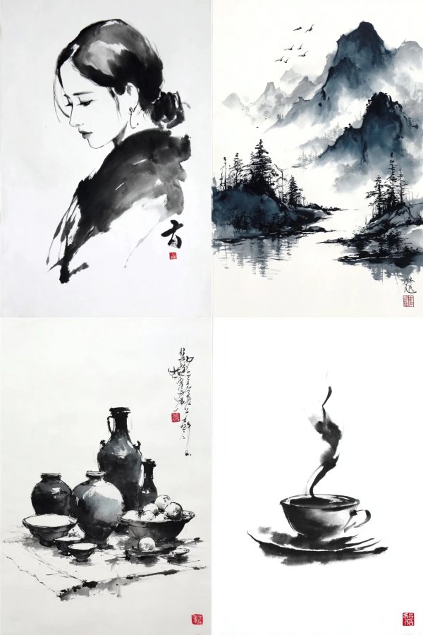 Zen Ink Serenity