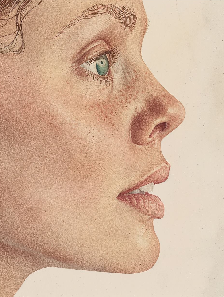 Whispers of Nature: Ethereal Profile Portraits - Image 4
