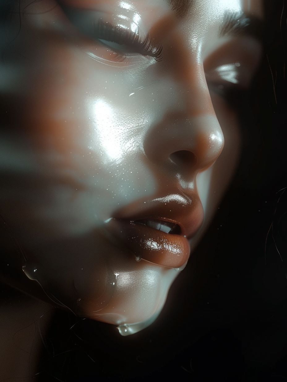 Liquid Porcelain Ethereal Visage - Image 3