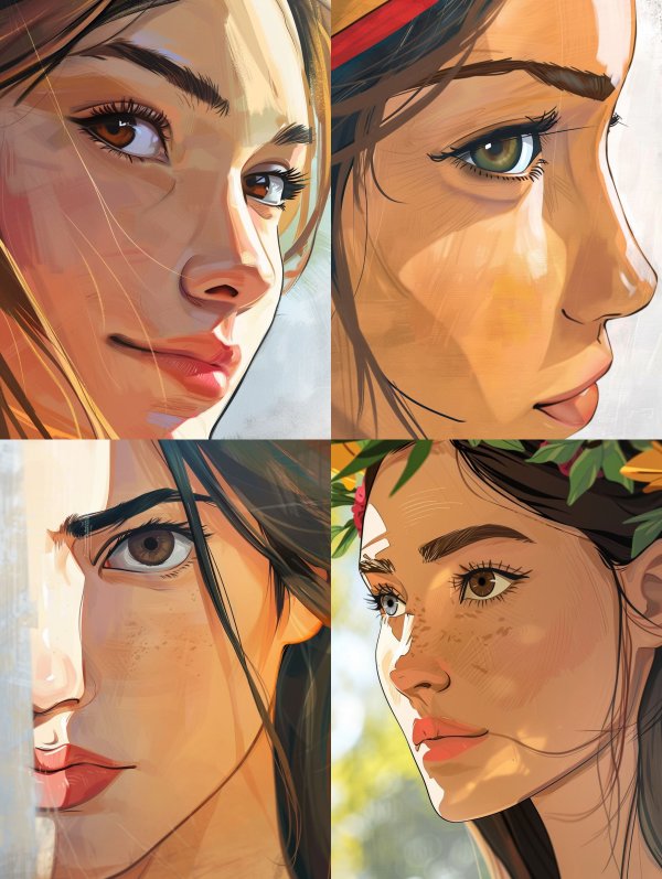 Gaze of the Digital Muse