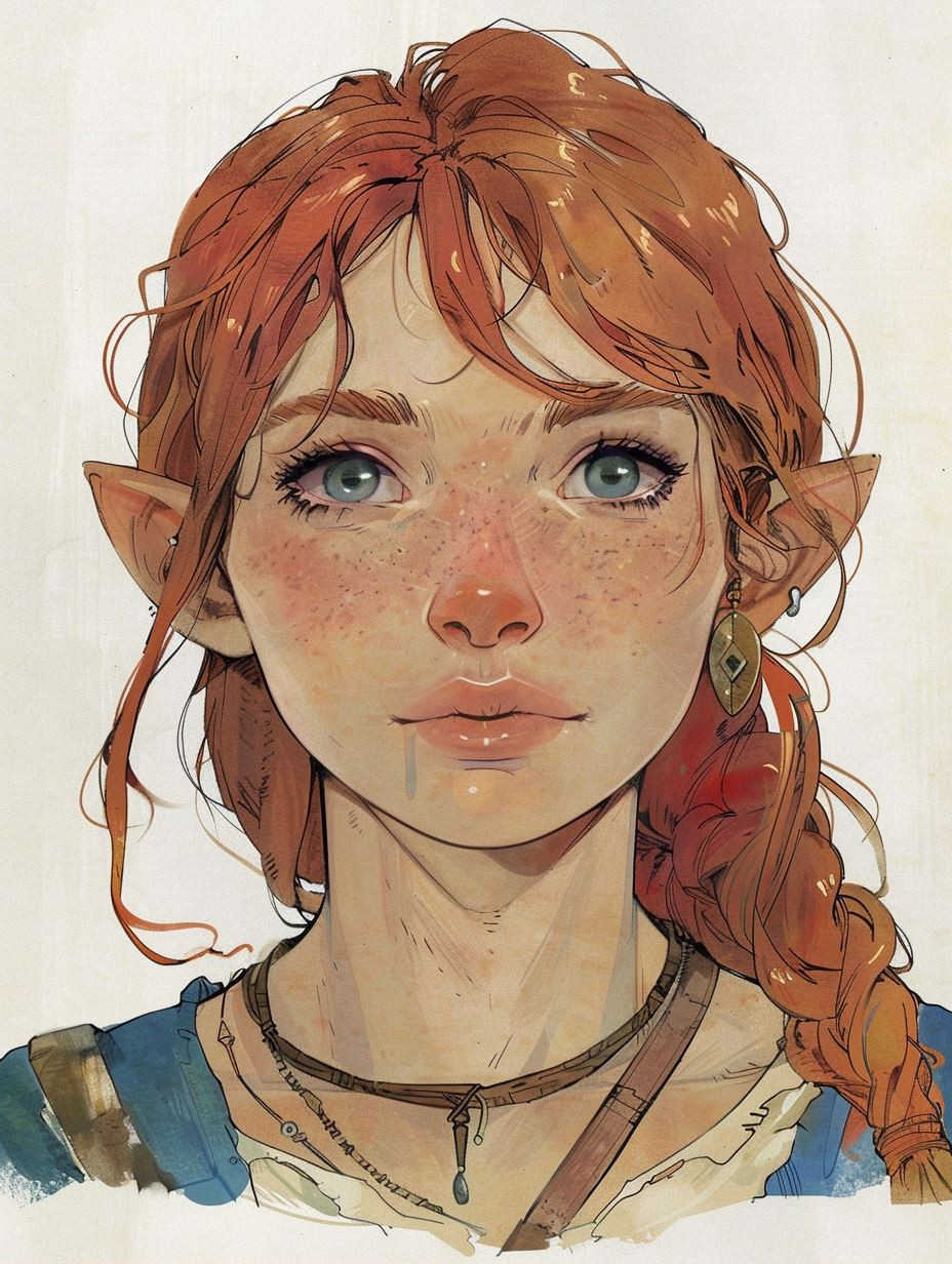 Ethereal Portraits in Watercolor - Image 1
