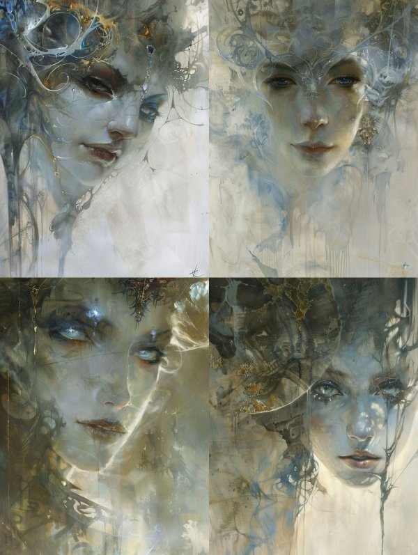 Ethereal Whispers of Misty Souls