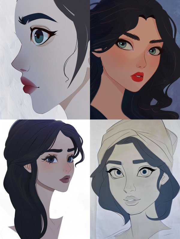 Four Visions of a Digital Muse
