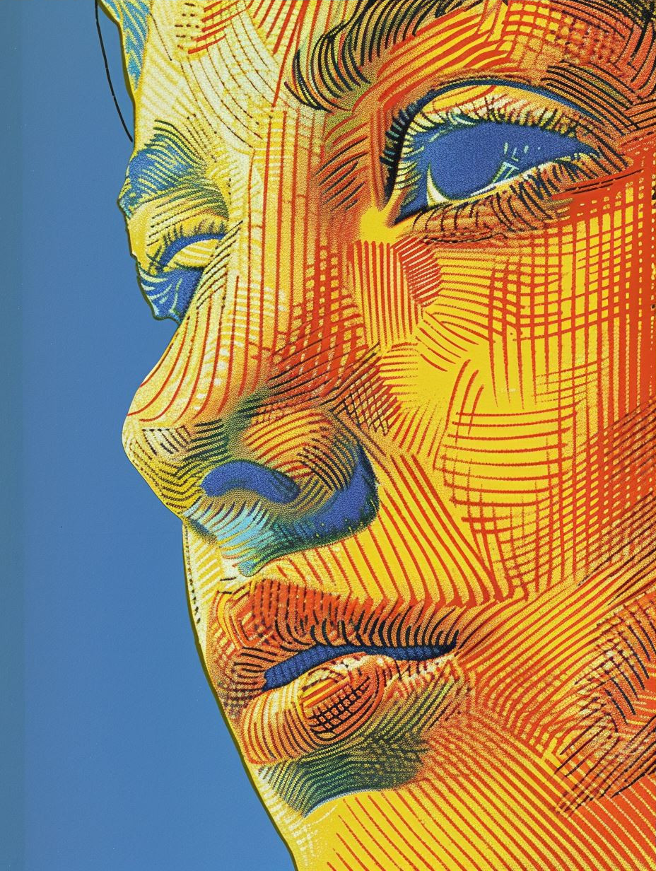 Vibrant Visions of a Woman - Image 3