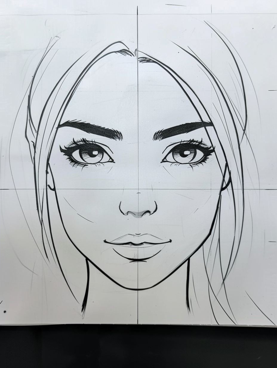 Minimalist Digital Portrait Studies - Image 4