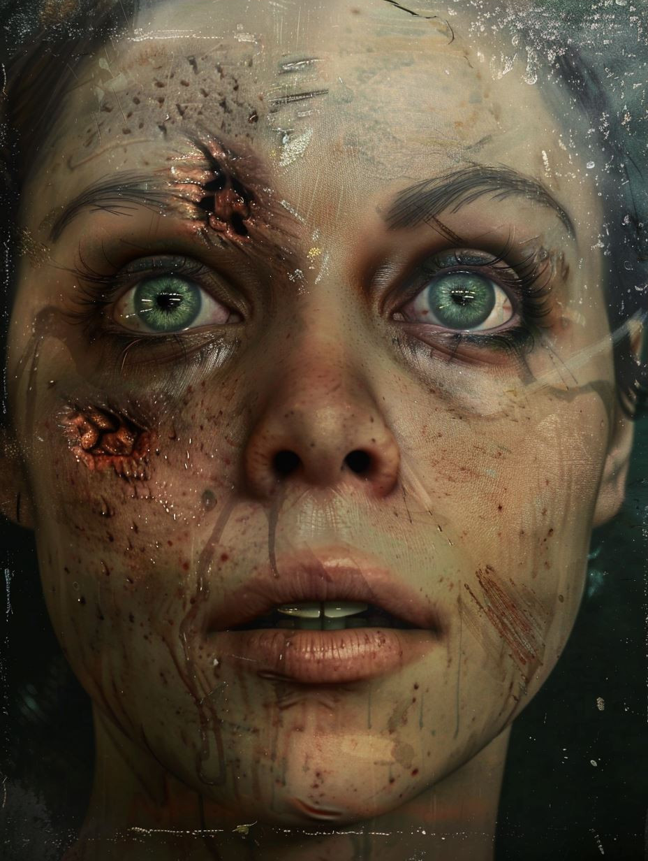 Haunting Cinematic Horror Portraits - Image 3