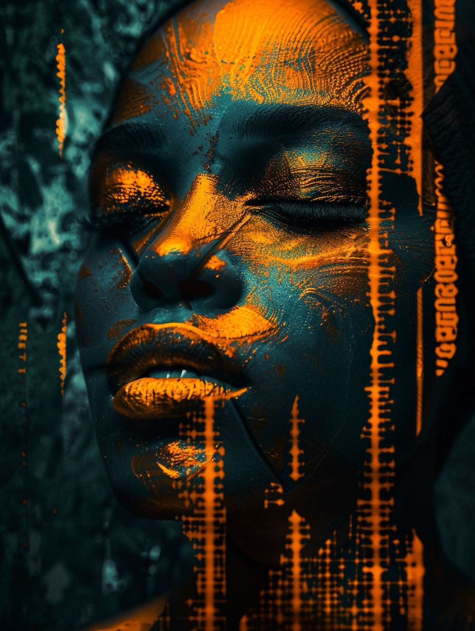 Digital Ember Soul Portrait