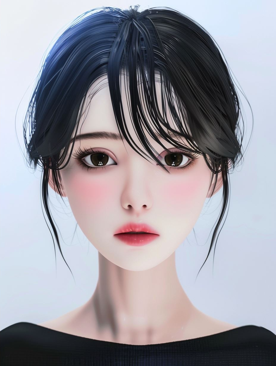 Ethereal Asian Portrait Artistry - Image 2