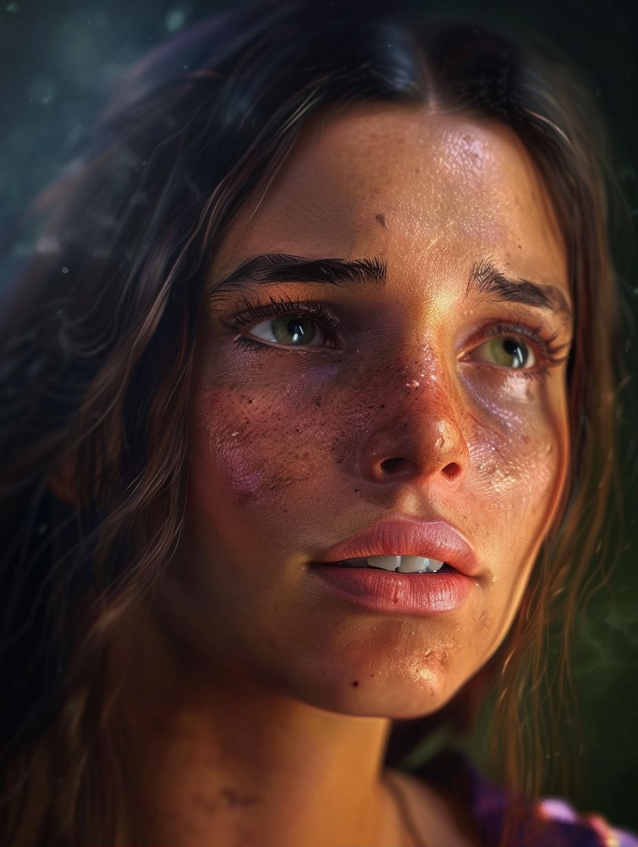 Ethereal Glow and Natural Freckles - Image 1