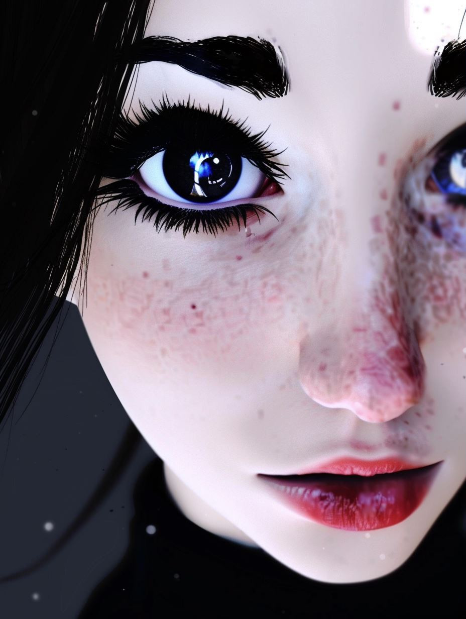 Hyper-Realistic Ethereal Digital Portrait - Image 1