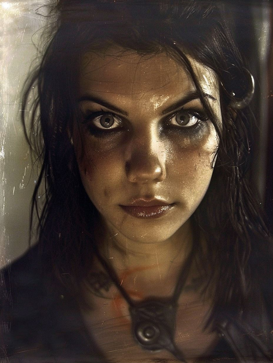 Dark Cinematic Gritty Portrait