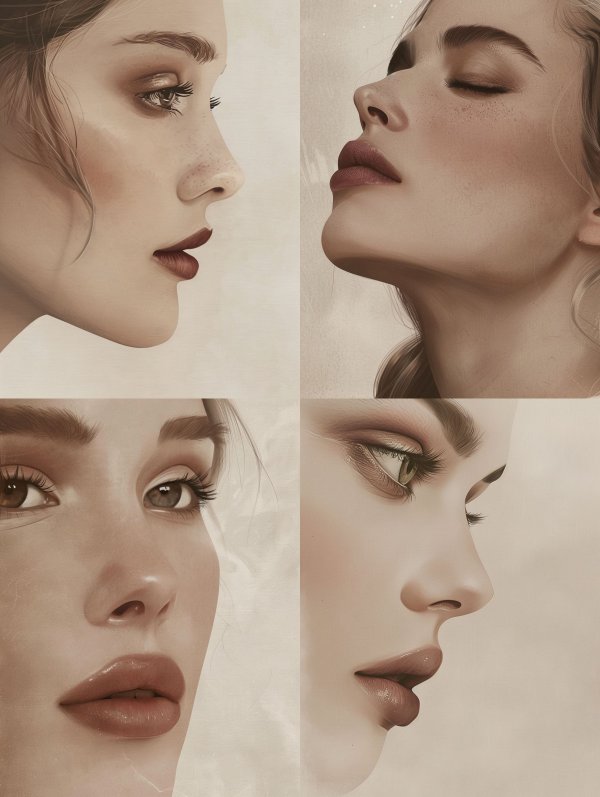 Ethereal Beauty in Soft Tones