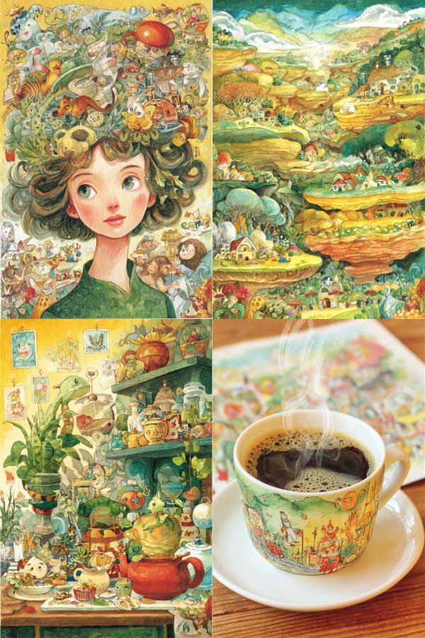 Whimsical Worlds of Imagination