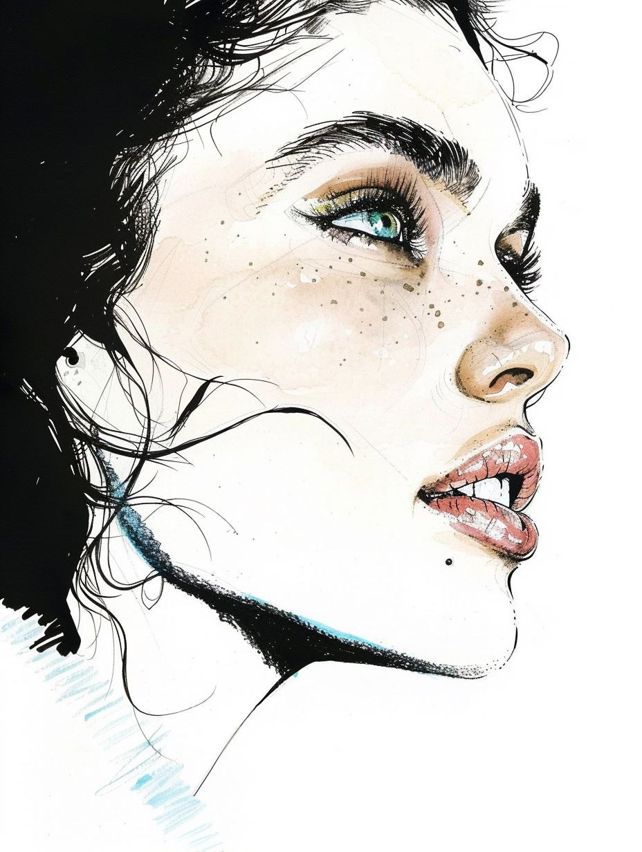 Avant Garde Fashion Illustration Sketches - Image 1
